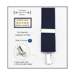 Tirantes De Vestir Azul Hombre 3866/35 01