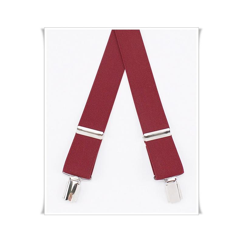 Tirantes De Vestir Burdeos Hombre 5015/35 05 (4 Pinzas Superior)