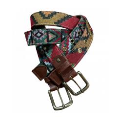 Cinturón Piel Y/O Sport Hombre 116/35 Textil/Piel1