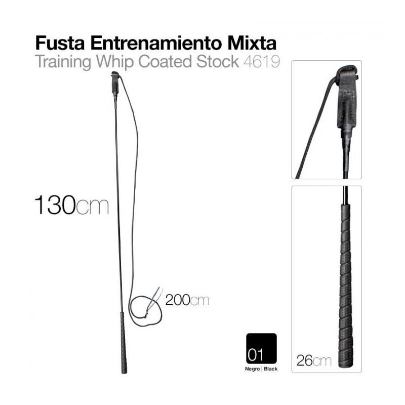  Fusta Entrenamiento Mixta 4619 Negro 130cm