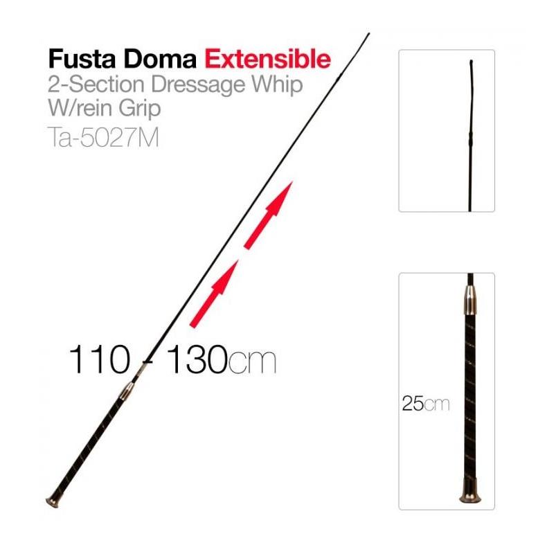  Fusta Doma Extensible Ta-50272m De 100cm A 130cm