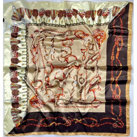 Pañuelo Flamenco Beige Adulto 600-933