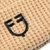 Cuffia Unisex Lana A Costine Con Logo