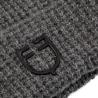 Cuffia Unisex Lana A Costine Con Logo
