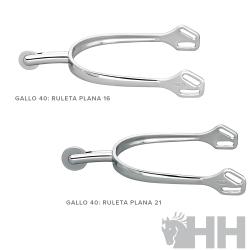 Espuela Inglesa Sprenger Ultrafit Unisex Punta Redonda (Par)