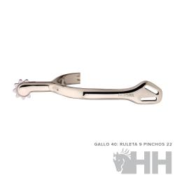 Espuela Inglesa Sprenger Basic Balkenhol Hombre Punta Redonda (Par)