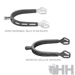 Espuela Inglesa Sprenger Ultrafit Extra Grip Unisex Punta Bola (Par)