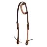 2 Tone One Ear Western Bridle