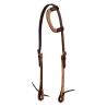 2 Tone One Ear Western Bridle