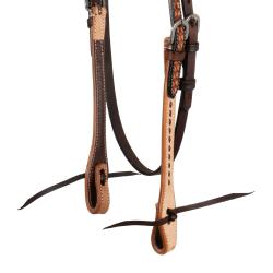 2 Tone Western Bridle