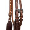 Testiera Western Futurity Con Frontalino Intrecciato