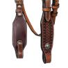 Testiera Western Futurity Con Frontalino Intrecciato