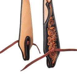 Testiera Western Un Orecchio Decorazioni Dark Floral