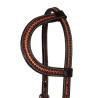 One Ear Western Bridle Snake Tooling