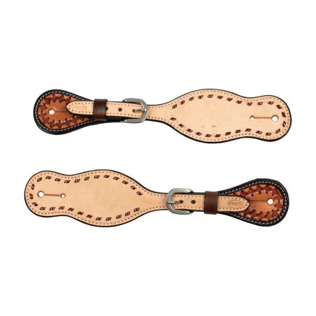 2 Tone Western Spur Strap