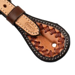 2 Tone Western Spur Strap