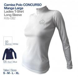  Camisa Polo Concurso Manga Larga Krst-082