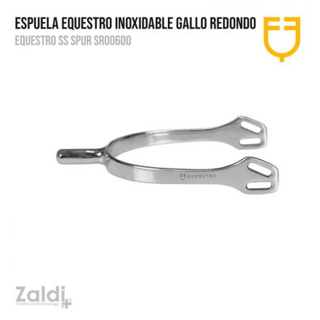 Espuela Equestro Inox Gallo Redondo Sr00600 30Mm