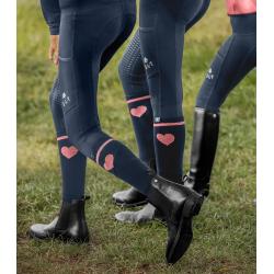 Calcetines De Equitación Glitter, Para Niño