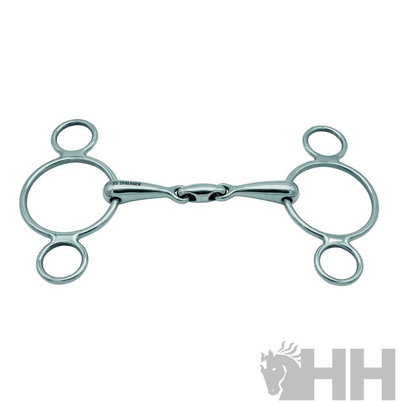 Filete Sprenger Basic Pessoa Vienna Tres Anillas 70Mm Partido Doble