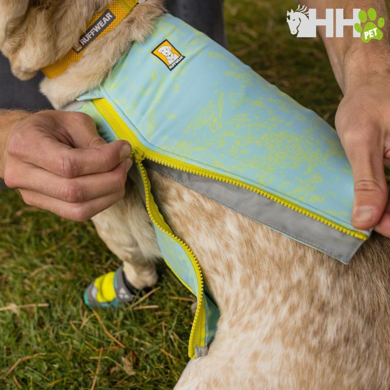 Chaleco Refrescante Ruffwear Para Perros (Con Cremallera) Swamp Cooler Zip