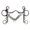 Bocado Pelham Puente Y Cadenilla Inox
