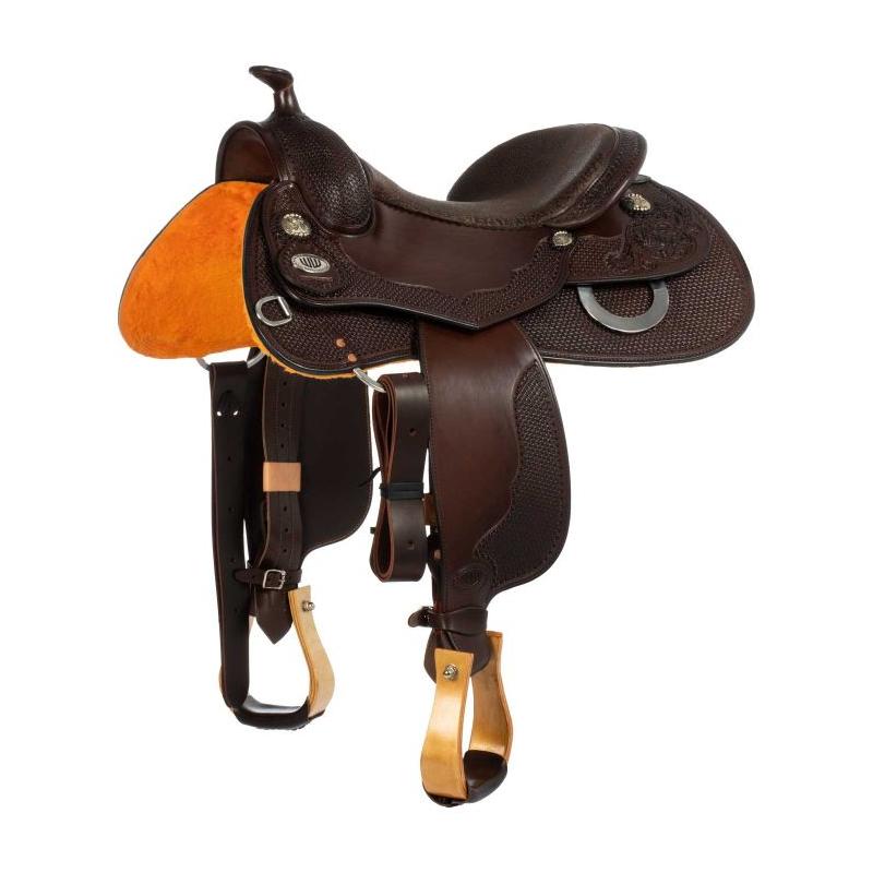 Selle Westwood Classic Reining Big Butterfly Dark Brown