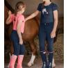 Pantalones De Equitación Essential Silikon, Para Niños