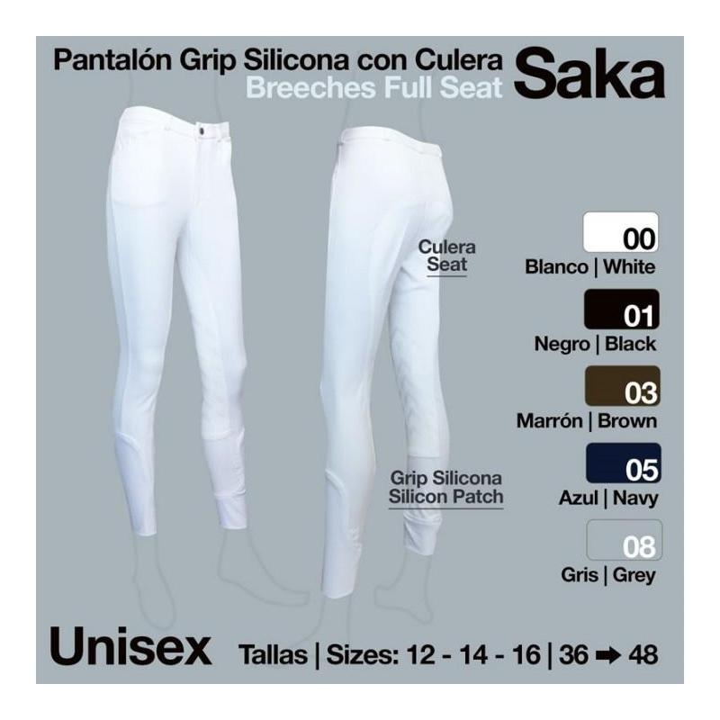 Pantalón Grip Silicona Saka Culera