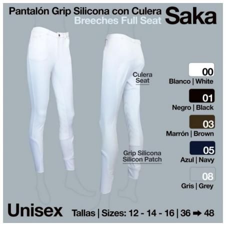  Pantalón Grip Silicona Saka Culera