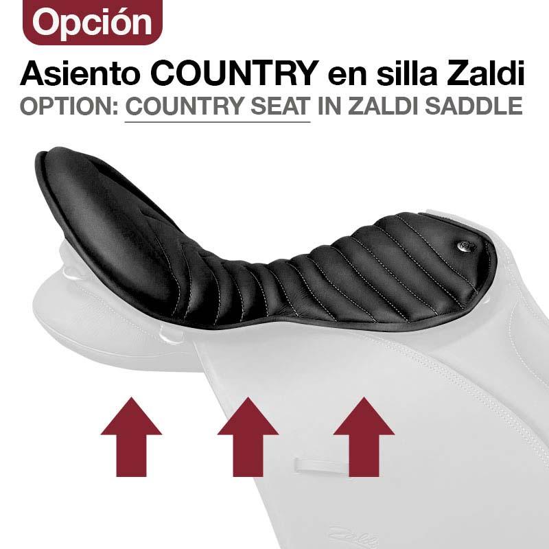 Asiento Country En Silla Zaldi