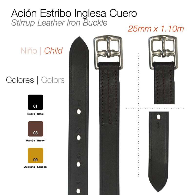 Ación Estribo Inglesa Niño 25Mmx1.10M