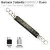 Barbada Cadenilla Forrada 25717K Cuero