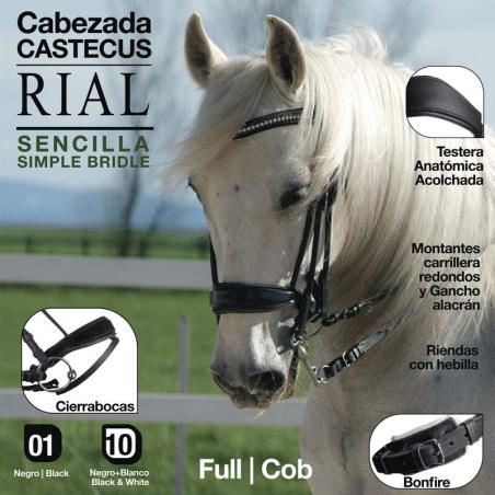 Cabezada Castecus Rial Sencilla