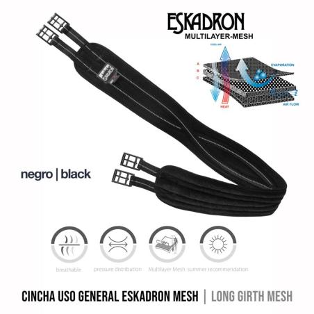 Cincha Uso General Eskadron Mesh 322300 660 290 Negro