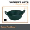 Comedero Goma Espuerta 10Cm X 40Cm 11 Litros