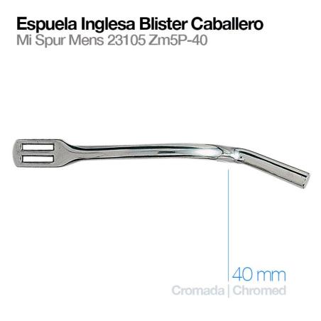 Espuela Inglesa Blister Caballero 23105-Zm5P-40