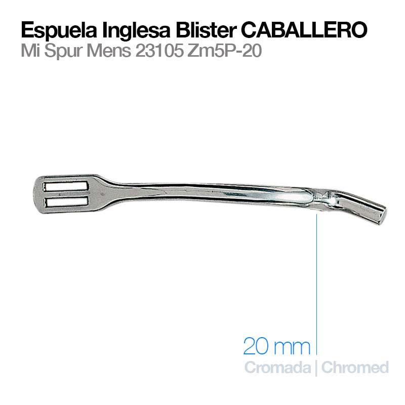 Espuela Inglesa Blister Caballero 23105-Zm5P-20