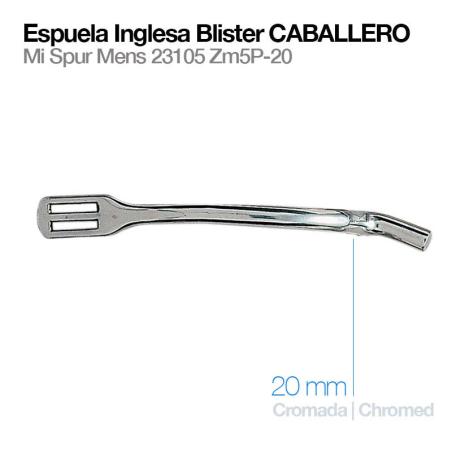 Espuela Inglesa Blister Caballero 23105-Zm5P-20