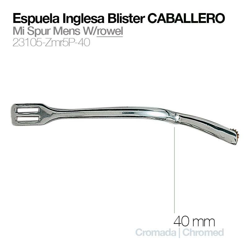 Espuela Inglesa Blister Caballero 23105-Zmr5P-40