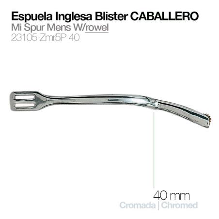 Espuela Inglesa Blister Caballero 23105-Zmr5P-40