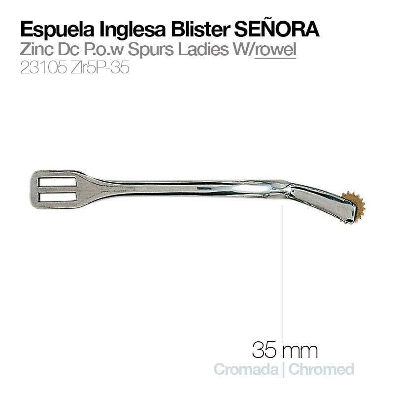 Espuela Inglesa Blister Señora 23105-Zlr5P-35