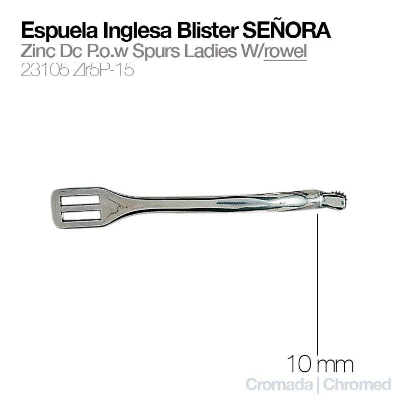 Espuela Inglesa Blister Señora 23105-Zlr5P-10