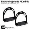 Estribo Inglés Aluminio Zaldi Negro