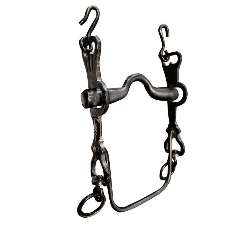 Bocado Vaquero Inox Envejecido Fijo 5/8 Nº2C 12.5C