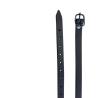 Correa Espuela Cuero Negro 2762-Z62 Hebilla Negra