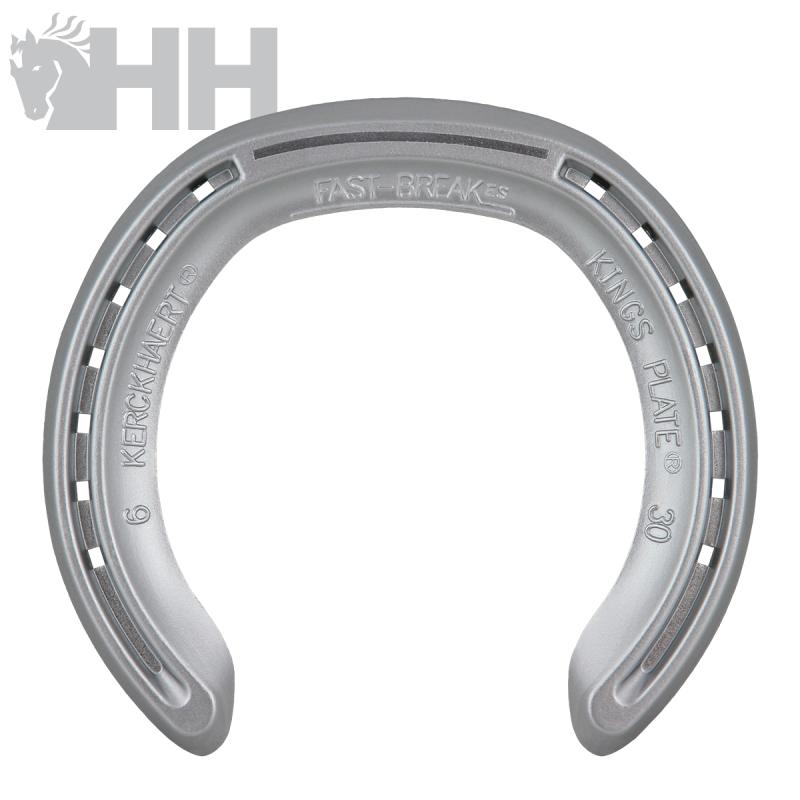 Herradura Kerckhaert Kings Fast Break Extra Sound Aluminio 2 Pestañas Delantera (Caja 20 Unidades)