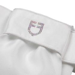 Plastron Da Dressage Logo In Strass