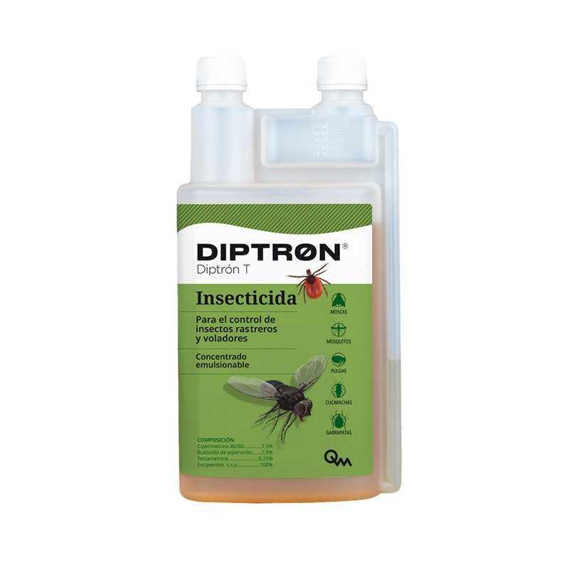 Diptron T - Insecticida Concentrado Rastreros Y Voladores 250ml
