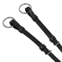 Martingala In Pelle Cuciture Argento